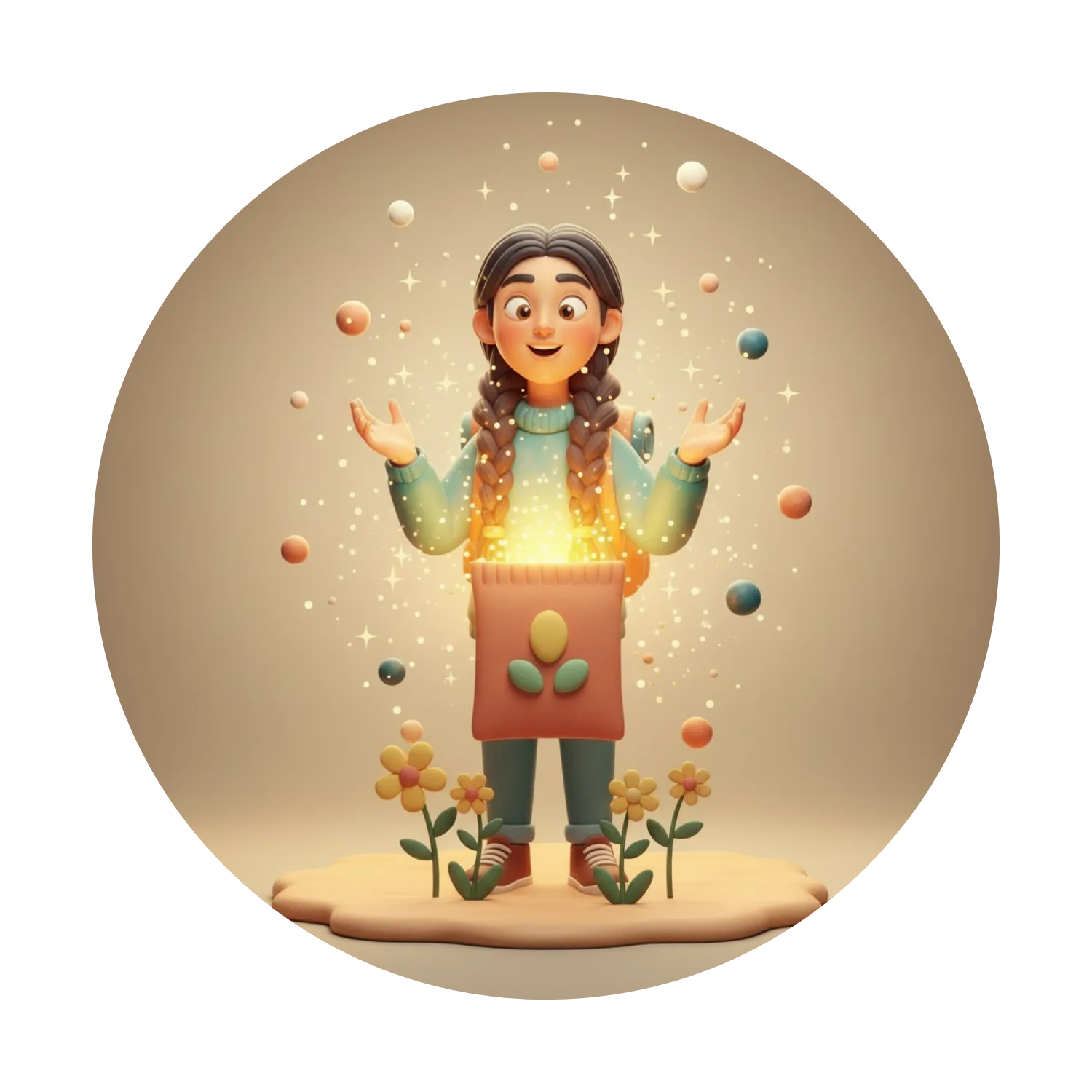 A young person discovering strengths and confidence.